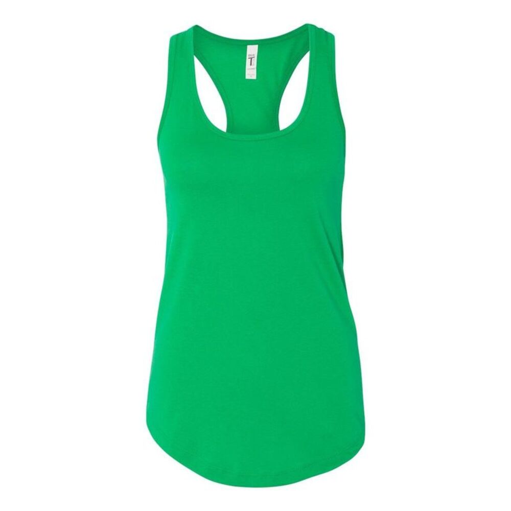 Women�'s Ideal Racerback Tank / Kelly Green